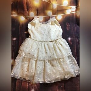 Janie and jack floral tiered ruffle dress size 5